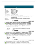 NURS-6521N-32 Advanced Pharmacology Midterm Retake 