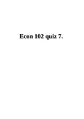 Econ 102 quiz 7.