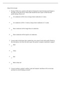 NURSING 2058 Health Assessment PRACTICE EXAM QUESTIONS (Latest 2022/2023)