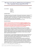 SA 3-1(b) R&D Pre-PNM Document (2020) Team 12 FINAL/ CON 290 SA 3-1 R&D Case/ Bio-Sensor Virus Detector (BSVD) Program Preliminary Price Negotiation Memorandum (Pre-PNM)