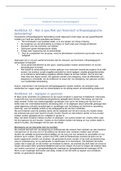 Samenvatting WERKCOLLEGE 4 Forensische Orthopedagogiek blok 4.3 Master Orthopedagogiek EUR