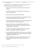 BSC 2086L Hormone assignment with answers