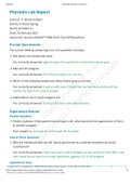 BSC 2086L PhysioEx Exercise 11 Activity 4_Blood analysistyping