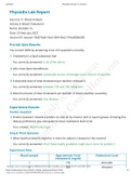 BSC 2086L PhysioEx Exercise 11 Activity 5_Blood cholesterol