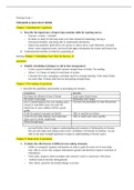 NURS 2300 Exam 1 Study Guide- University of Texas