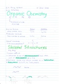 Organic Chemistry first year (lecture notes)