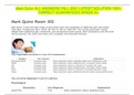 Mark Quinn ALL ANSWERS FALL-2021 LATEST SOLUTION 100% C0RRECT GUARANTEED GRADE A+