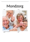 Scriptie Mondzorg eindexamen