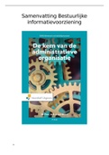 Samenvatting bestuurlijke informatievoorziening BIV (kern van de administratieve organisatie)