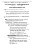 Samenvatting hoofdstuk 8 Introduction to abnormal child and adolescent Psychology - Robert Weis (2020) - NVO Pluspakket / Bachelor Pedagogische Wetenschappen / Pre-master - Rijksuniversiteit / SPO Groningen