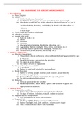 NR 302 / NR302: Health Assessment (Head to Chest  Assessment) Chamberlain College Of Nursing