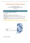 D029 Population Health Data Brief Template.