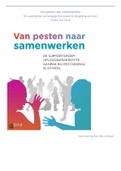 Van pesten naar samenwerken