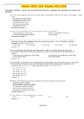 Chem 1021_3rd Exam_1021218