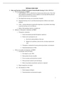  NURS 340 Exam 1 Study Guide 340