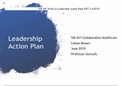 NR 447 Week 6 Leadership Action Plan PPT LATEST