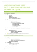 samenvatting orthopedagogiek 2019-2020