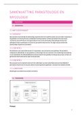 Samenvatting  Mycologie en  Parasitologie 