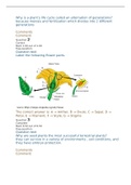 BIO 124 - Plant Reproduction Lab. Questions and Answers. Georgia Military College.