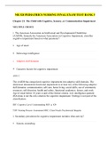 NR 328 PEDIATRICS NURSING FINAL EXAM TEST BANK 3 / NR328 PEDIATRICS NURSING FINAL EXAM TEST BANK 3: CHAMBERLAIN COLLEGE OF NURSING - LATEST-2021, A COMPLETE DOCUMENT FOR EXAM