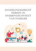 Samenvatting OHP : Hoofdstuk 8 : handelingsgericht werken in een onderwijscontext 