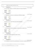 CRJ100 Criminal justice wk 11 final Question and Answer