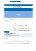 UPDATED, UWorld Prioritization Nursing Test-Questions and Answers (Verified 2021)