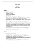 BIOS 252 Unit 8 Final Exam STUDY GUIDE