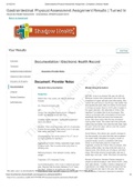 Gastrointestinal Physical Assessment Assignment Results | Turned In Advanced Health Assessment - Chamberlain, NR509 SHADOW HEALTH