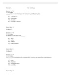 PSYC 300 Week 7 Quiz Answers