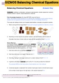 GIZMOS Balancing Chemical Equations 