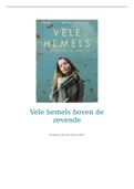 Boekverslag Nederlands  Vele hemels boven de zevende, ISBN: 9789044635669