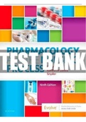 TEST BANK Pharmacology and the Nursing Process 8th Edition Linda Lane Lilley, Shelly Rainforth Colli