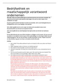 samenvatting +lesnotities Ethiek en MVO