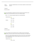 STATISTICS 2014 Quiz 6- STA Quiz 6 Latest Questions and Answers