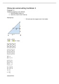 Wiskunde samenvatting hoofdstuk 3 hoeken en afstanden