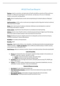 NR222 / NR 222 Final Exam Blueprint (Latest 2021 / 2022): Health & Wellness - Chamberlain College of Nursing