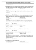 NURSING 101 Chapter 16: Pain, Temperature Regulation, Sleep and Sensory Function (GRADED A+)