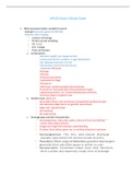 NR224 / NR 224 Exam 2 Study Guide (Latest 2021 / 2022) Fundamentals - Chamberlain College of Nursing