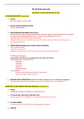 NR 283 / NR283: Pathophysiology Final Exam Study Guide (Latest 2022 / 2023) Chamberlain College of Nursing