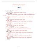 NR 283 / NR283: Pathophysiology Worksheet 3 Skin and Respiratory (Latest 2021 / 2022) Chamberlain College of Nursing