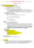 NR 283 / NR283: Pathophysiology Exam 2 Review (Latest 2021 / 2022) Chamberlain College of Nursing