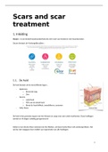 Samenvatting : scars and scar treatment 