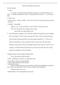 NUR 2633 (Mom Baby) Final Exam Study Guide (Version 1) Maternal Child Health Nursing