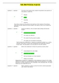 NR 508 WEEK 8 QUIZ  / NR508 WEEK 8 QUIZ: CHAMBERLAIN COLLEGE OF NURSING - LATEST-2021, A COMPLETE DOCUMENT FOR EXAM