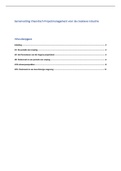 Samenvatting CMD MediaQuestions Boek Chaordisch projectmanagement inleiding + Hoofdstuk 1,2,8,19, 25 