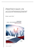 Samenvatting Praktisch sales- en account­management, ISBN: 9789055163243. Inclusief alle berekeningen, voorbeelden en lesstof die niet in het boek staat! (CE7) 