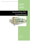 Samenvatting Fysiopathologie - Module Inwendige Aandoeningen (009018)