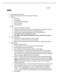 NUR 241S - Med Surg 2 Exam 2 Study Guide.