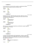 NURS 6501 Quiz 10 Answers